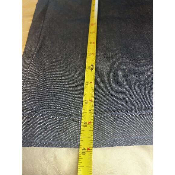 Woman Within Dark Blue Elastic Waist Denim Jeans Size 28W Petite - Picture 9 of 11